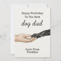 Dog Dad Birthday | Funny Dog Lover Gift for Dad