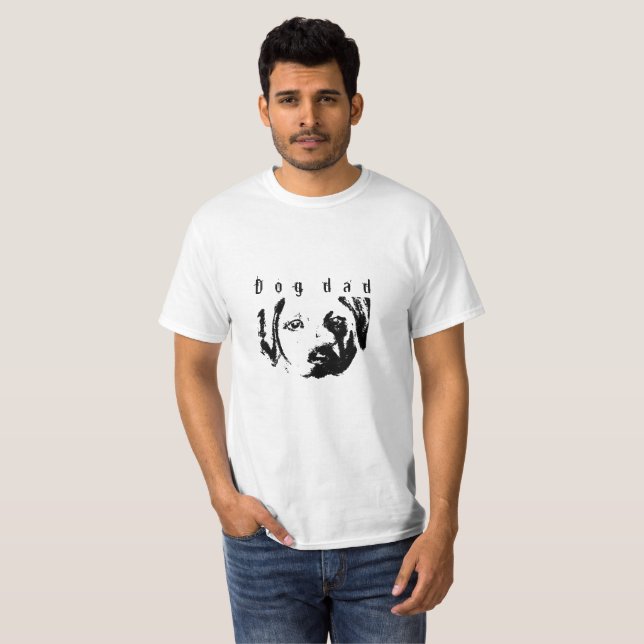 Dog Dad Black Mouth Cur Tee (Front Full)