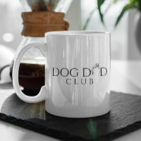 Dog Dad Club Minimal Line Art