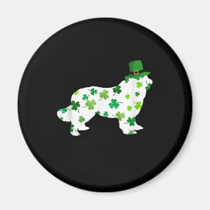 Dog Dad Dog Mum sSt Patricks Day Newfoundland Magnet