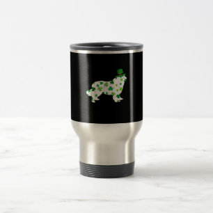 Dog Dad Dog Mum sSt Patricks Day Newfoundland Travel Mug