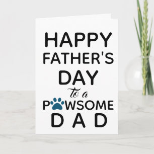 Dog Dad From the Dog Father's Day Card