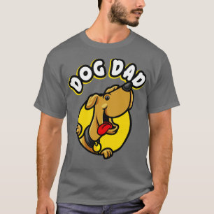 Dog Dad Funny Dog Lover toon Comic Mens T-Shirt
