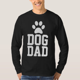 DOG DAD, PAW PRINT T-SHIRTS