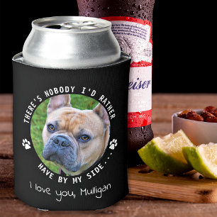 Dog Dad Personalised Pet Photo Funny Can Cooler