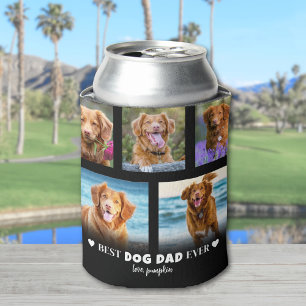 Dog Dad Pet Photo Can Cooler