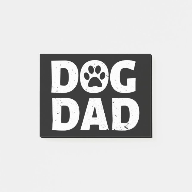 Dog Dad Post-it Notes (Front)