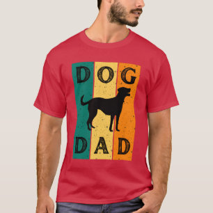 Dog Dad Retro Dog Lover friends gift T-Shirt
