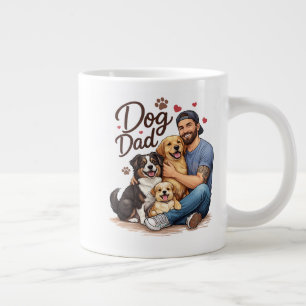 Dog Dad Squad Mug – Funny Gift for Dog Lovers