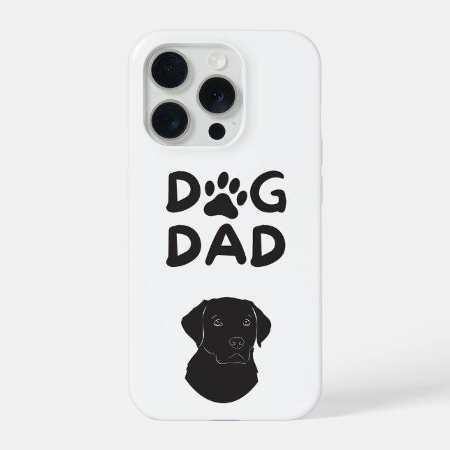  Dog Dad T-shirt | Funny Pet Lovers Tee  iPhone Case (Back)