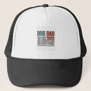Dog Dad The Snack Dealer Vintage Paw Print Shirt_1 Trucker Hat