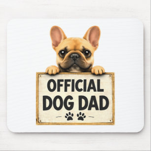 Dog Dad This Father French Bulldog Breed Art Mouse Mat