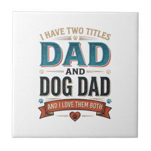 Dog Dad Vintage Engraving T-Shirt Design_1 Tile