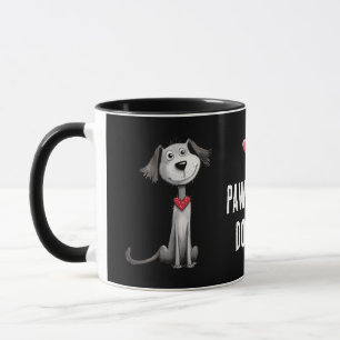 Dog Dad Whimsical Fathers Day Paw-some Mug