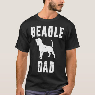 Dog Daddy Tricolor Beagle Father T-Shirt