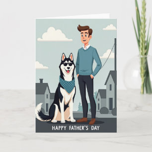 Dog Dads Day Graphic Card
