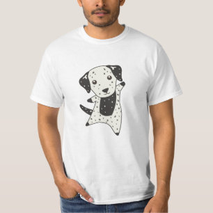 Dog Dalmatian Retriver Cute Dogs For Kids T-Shirt