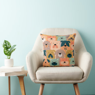 Dog Day 16x16 Cushion