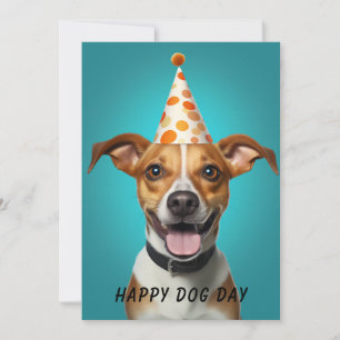 Dog Day Greeting Card – Funny Custom Pet Lover