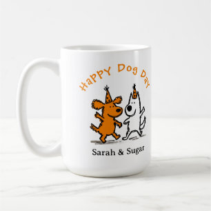 Dog Day Mug – Cute Paw Print Coffee Cup for Dog Lo
