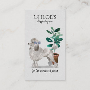 Dog Day Spa Groom Business & Appointment Reminder Business Card