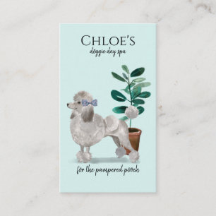 Dog Day Spa Groom Business & Appointment Reminder Card