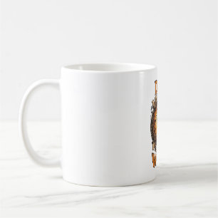 Dog Day Witch Night Halloween Wolf Moon Bats_1 Coffee Mug