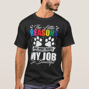 Dog Daycare Supplies Doggie Daycare Worker Service T-Shirt