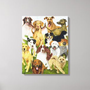 Dog Days Canvas Print