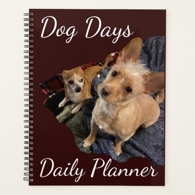 Dog Days Idea Planner (Front)