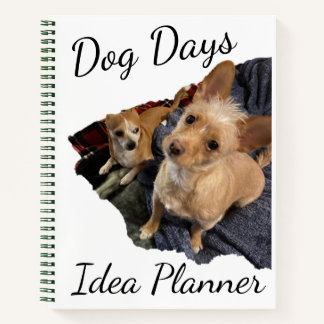 Dog Days Idea Planner Notebook