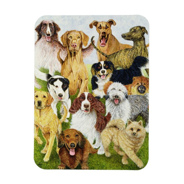Dog Days Magnet (Vertical)
