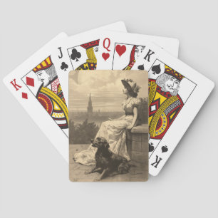 "Dog Days of Summer" Custom Playing Cards
