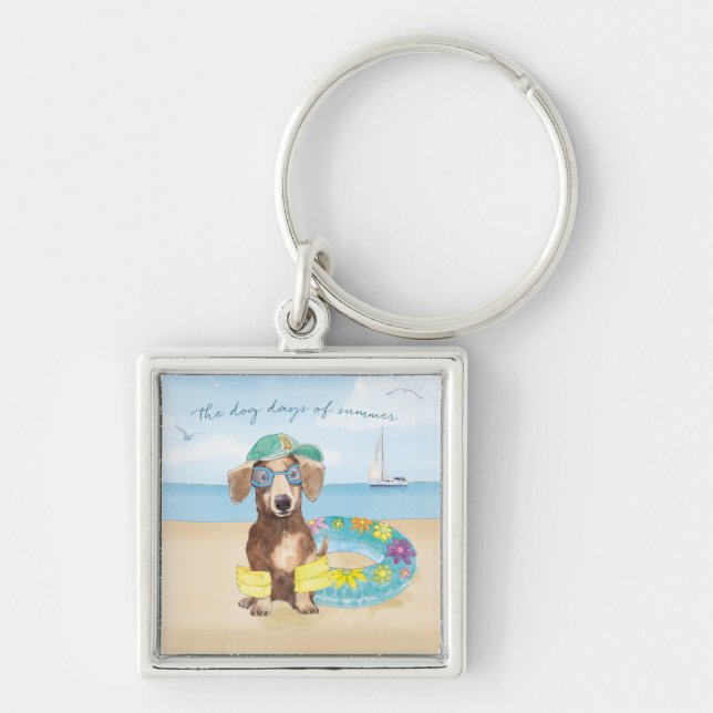 Dog Days of Summer Key Ring (Front)