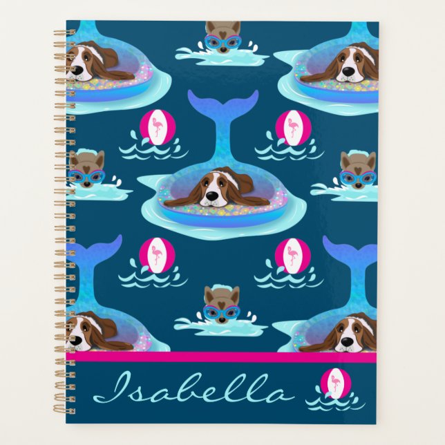 Dog Days Of Summer Planner (Front)