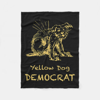 Dog Democrat Election 2020 For Biden Harris  Fleece Blanket