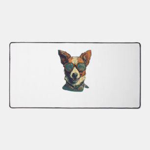 Dog Designs A Tribute to the Most Loyal Pets Desk Mat