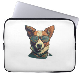 Dog Designs A Tribute to the Most Loyal Pets Laptop Sleeve