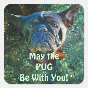 Dog Designs for Pet-lovers Square Sticker