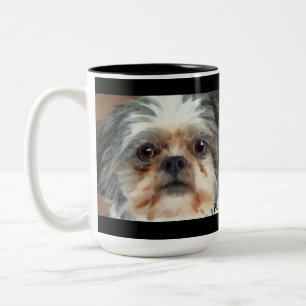 Dog Designs for Pet-lovers Two-Tone Coffee Mug