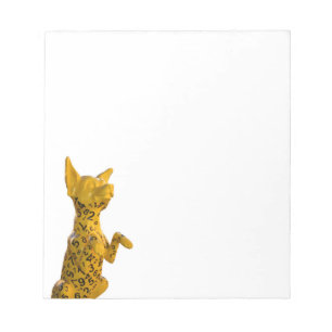 dog digits notepad