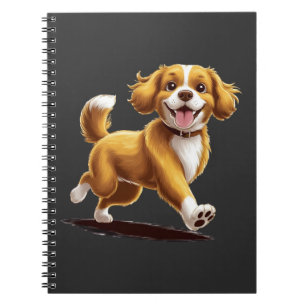 Dog Distraction Vintage Retro Dog Lover Design Notebook