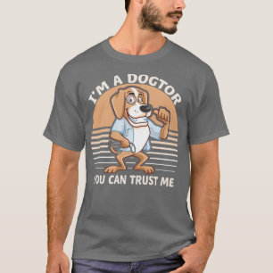 Dog Doctor Animal Rescuer Funny Veterinarian T-Shirt