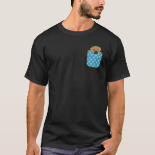 Dog Dog Owner Animal Pet Owner Cute Pocket Puggl T-Shirt