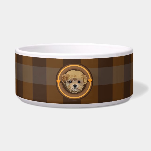 Dog Dog Toy Poodle (brown) (Front)