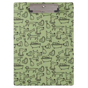 Dog Doodles Clipboard