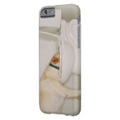 Dog drinking out of toilet Case-Mate iPhone case (Back Left)