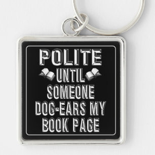 Dog Ear Books Humour Key Ring
