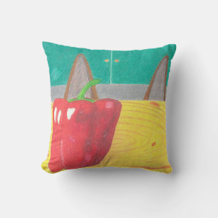 Dog ears and pepper pillow
