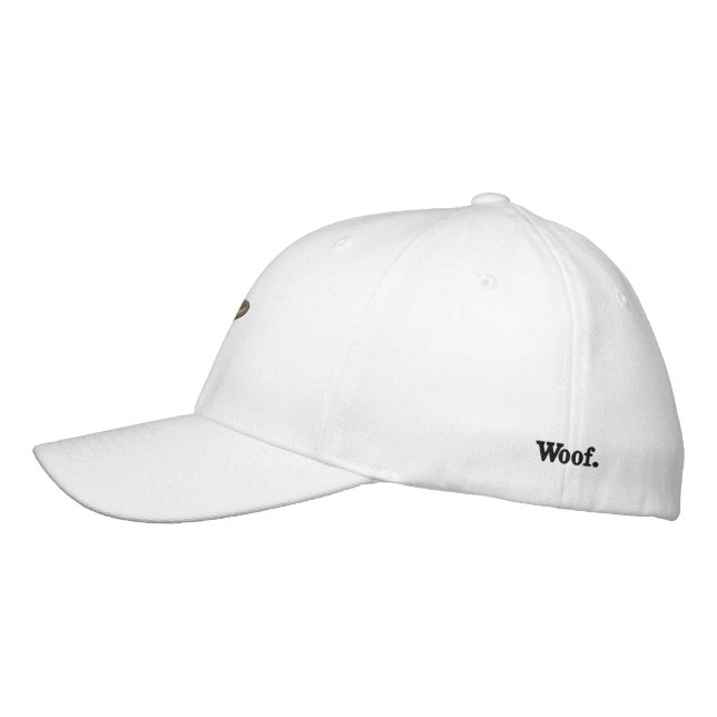 Dog  embroidered hat (Left)